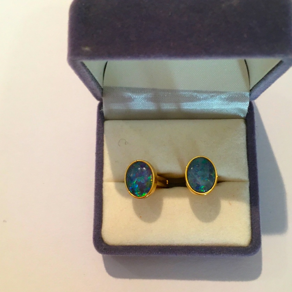 Opal Cuff Links - image 5